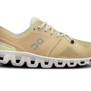 On Cloud On Running Womens Tan Sneakers X-3
